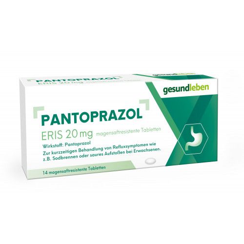PANTOPRAZOL Eris 20 mg magensaftres.Tabletten